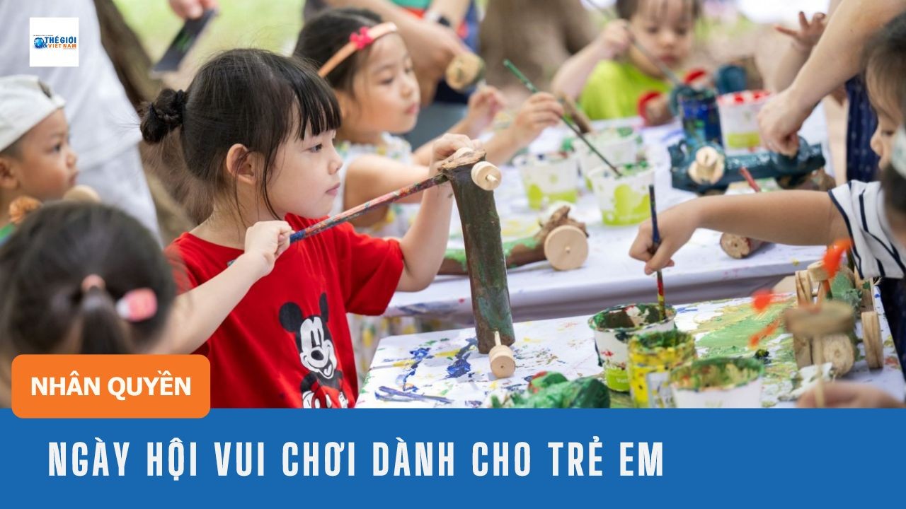 Ngày hội vui chơi dành cho trẻ em