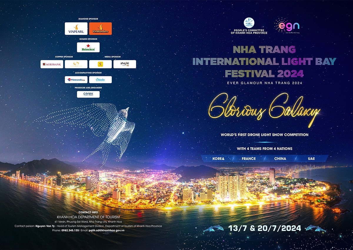 Lễ hội Vịnh ánh sáng quốc tế Nha Trang 2024