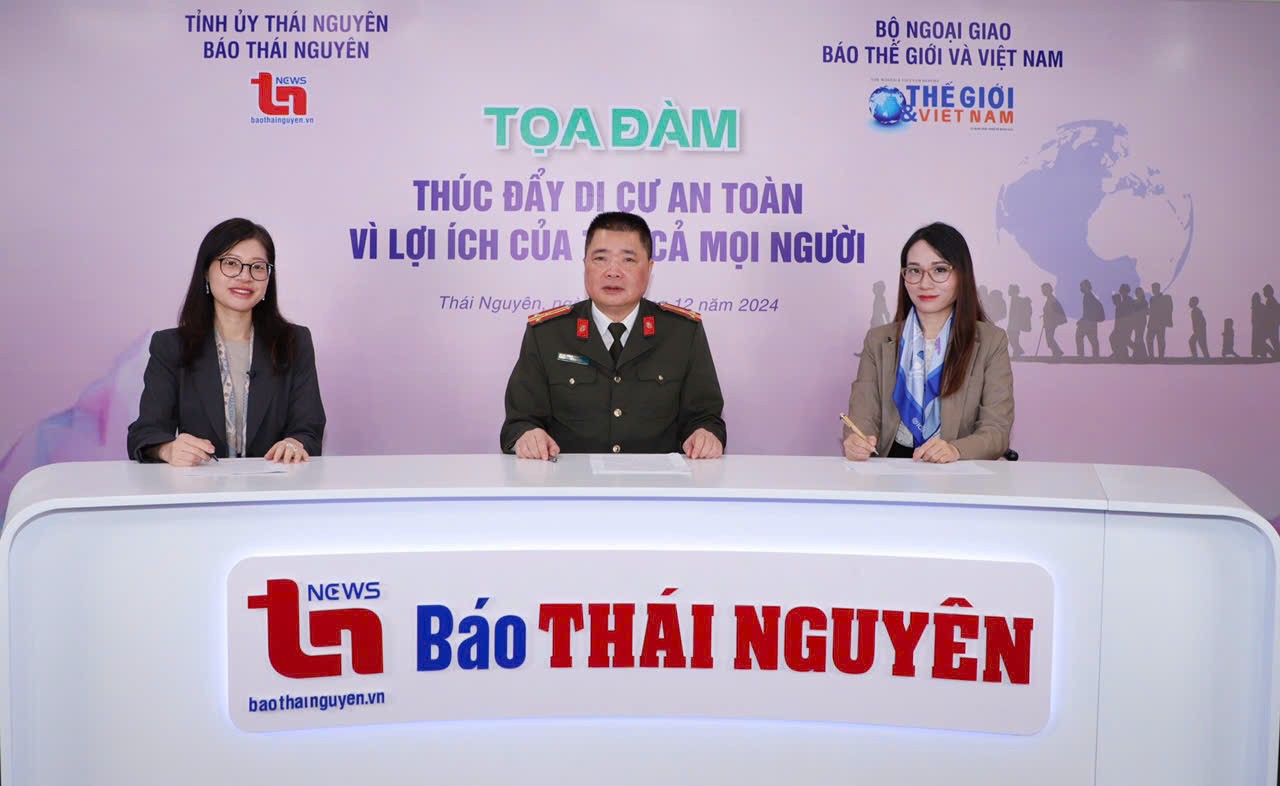 Tọa đàm di cư an toàn vì lợi ích của tất cả mọi người tại tỉnh Thái Nguyên