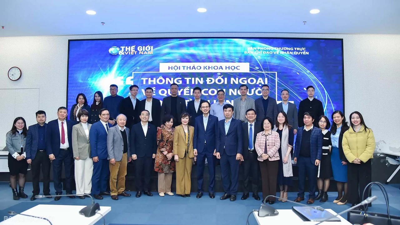 Thông tin đối ngoại - Mặt trận quan trọng trong bảo vệ và đấu tranh trên lĩnh vực quyền con người