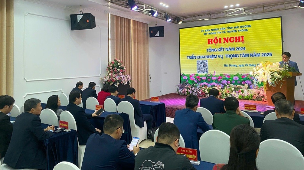 Sở thông tin và truyền thông Hải Dương tổng kết năm 2024
