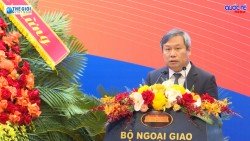 Chủ tịch TP. Hà Nội Vũ Đại Thắng phát biểu tham luận tại Hội nghị Ngoại giao 33