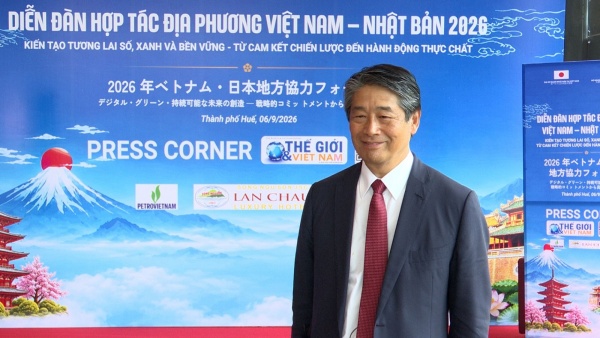 Đại sứ Ito Naoki: Hợp tác địa phương là hợp phần quan trọng trong quan hệ Đối tác chiến lược toàn diện Việt Nam - Nhật Bản