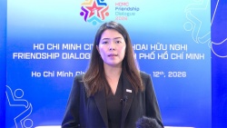 Giám đốc Bộ phận Kinh doanh Quốc tế, Liên đoàn Doanh nghiệp Singapore Tan Shu Yee trả lời phỏng vấn bên lề Hội nghị FD2026