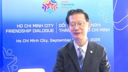 Phó Thống đốc Vùng Thủ đô Tokyo, Nhật Bản Tomohide Sato trả lời phỏng vấn bên lề FD2026
