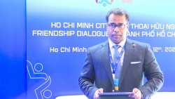 Ông Chonkar Kunal trả lời phỏng vấn tại Đối thoại hữu nghị TP. Hồ Chí Minh lần thứ 3 năm 2026