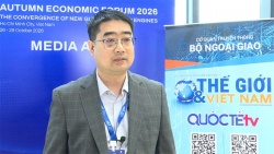 Ông Tao Bo trả lời phỏng vấn tại Diễn đàn Kinh tế mùa Thu 2026
