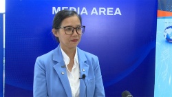Bà Nguyễn Dạ Quyên trả lời phỏng vấn tại Diễn đàn Kinh tế mùa Thu 2026