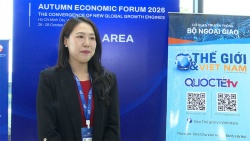 Giáo sư Aejin Kim trả lời phỏng vấn tại Diễn đàn Kinh tế mùa Thu 2026