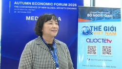 Giáo sư Park Suhyun trả lời phỏng vấn tại Diễn đàn Kinh tế mùa Thu 2026
