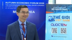Phó Giáo sư, Tiến sĩ Nguyễn Quang Trung trả lời phỏng vấn tại Diễn đàn Kinh tế mùa Thu 2026