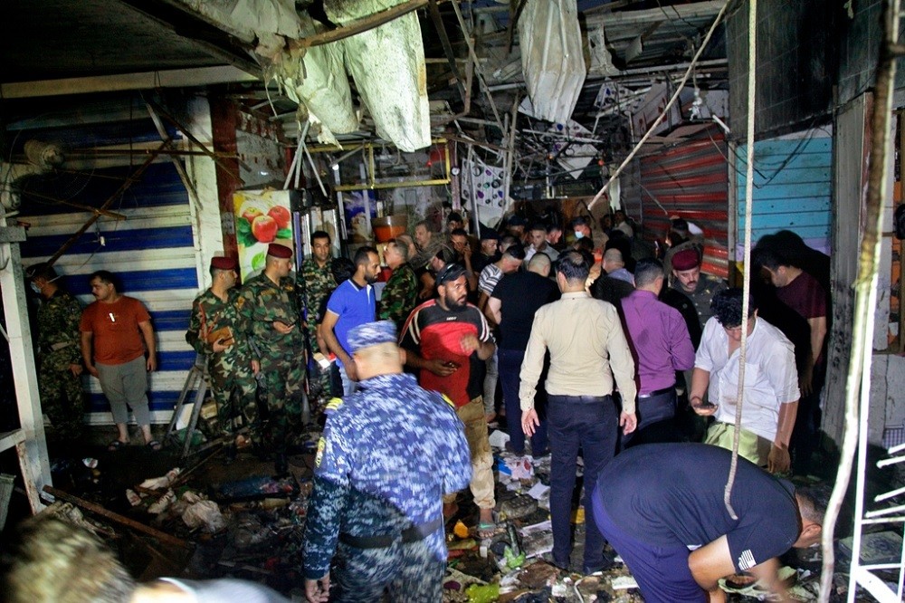 Đánh bom khủng bố kinh hoàng vào chợ Iraq, ít nhất 35 người tử vong, hé lộ danh tính thủ phạm