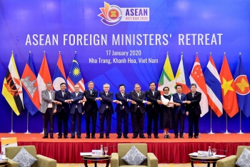Toàn cảnh Hội nghị hẹp Bộ trưởng Ngoại giao ASEAN