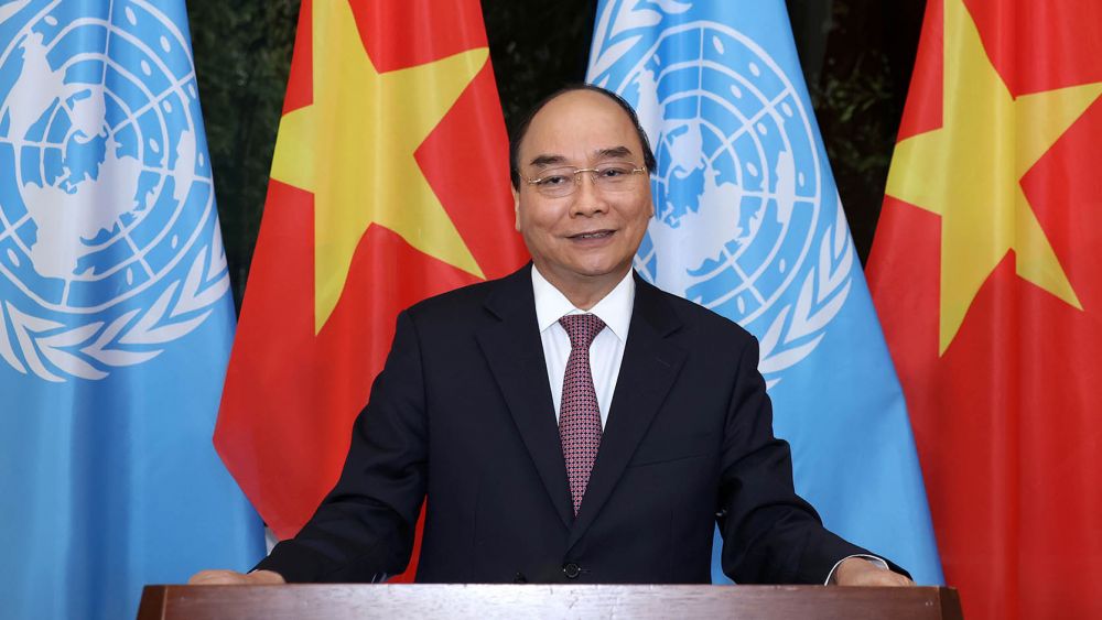 Thủ tướng Nguyễn Xuân Phúc gửi thông điệp tham gia phiên họp cấp cao kỷ niệm 75 năm thành lập Liên hợp quốc