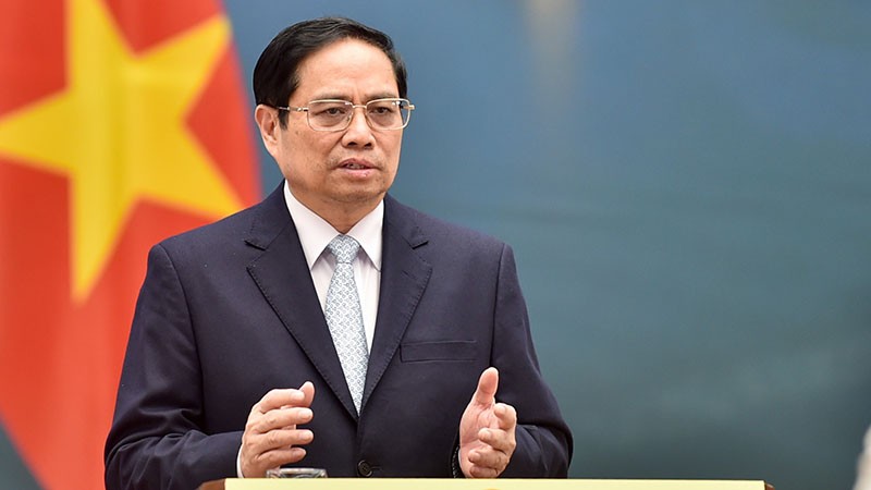 Thủ tướng Phạm Minh Chính phát biểu tại Diễn đàn Tuần lễ năng lượng Nga