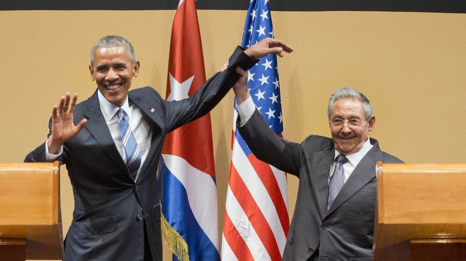 Tổng thống Obama và Chủ tịch Cuba Raul Castro