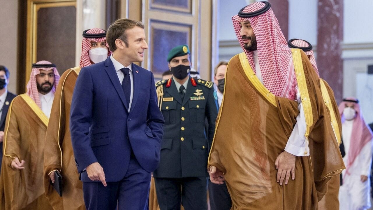 tong thong macron gap thai tu mohammed bin salman