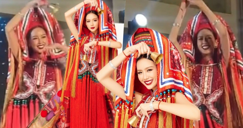 Miss Intercontinental 2022: Bảo Ngọc thi trang phục dân tộc