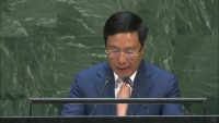 Phó Thủ tướng Phạm Bình Minh phát biểu tại Đại hội đồng Liên hợp quốc